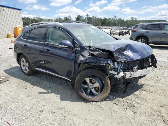 2T2BK1BA0FC313087 - 2015 LEXUS RX 350 BASE BLUE photo 4