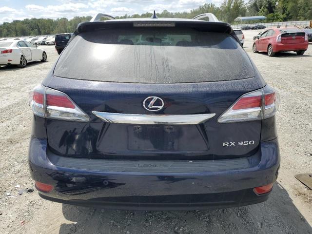 2T2BK1BA0FC313087 - 2015 LEXUS RX 350 BASE BLUE photo 6