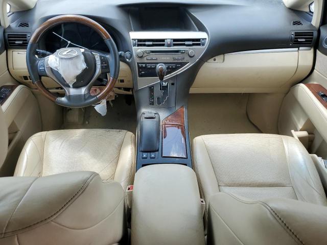 2T2BK1BA0FC313087 - 2015 LEXUS RX 350 BASE BLUE photo 8