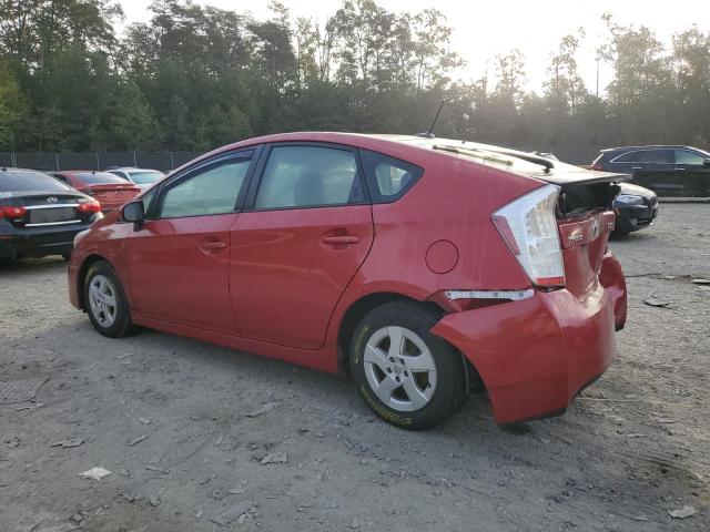 JTDKN3DU0A5129689 - 2010 TOYOTA PRIUS RED photo 2