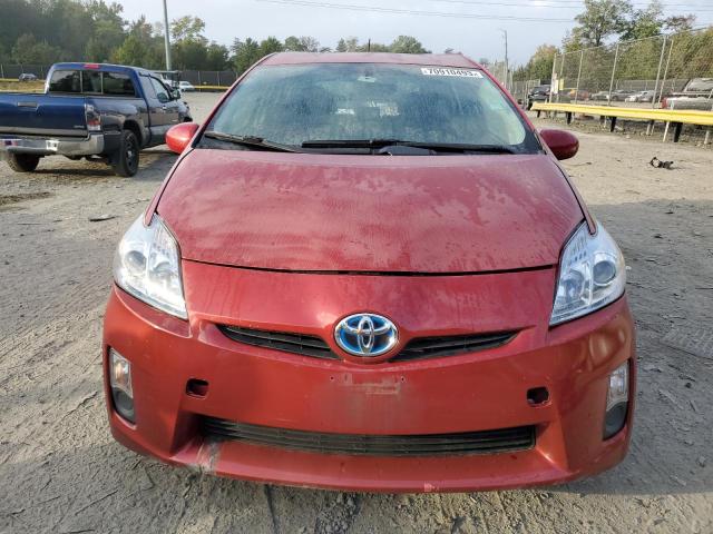 JTDKN3DU0A5129689 - 2010 TOYOTA PRIUS RED photo 5