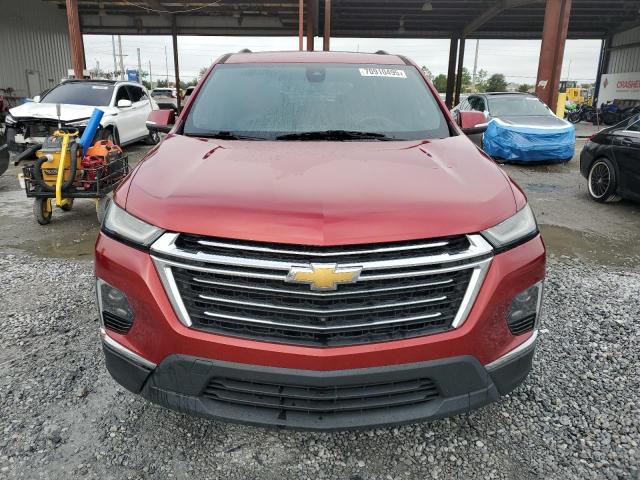 1GNERGKW5NJ165945 - 2022 CHEVROLET TRAVERSE LT Бордовый фото 5