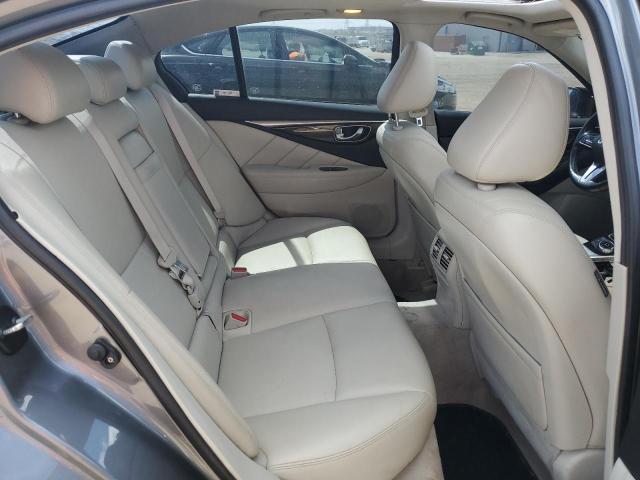 JN1EV7AP6JM356137 - 2018 INFINITI Q50 LUXE GRAY photo 10