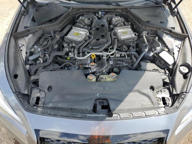 JN1EV7AP6JM356137 - 2018 INFINITI Q50 LUXE GRAY photo 11