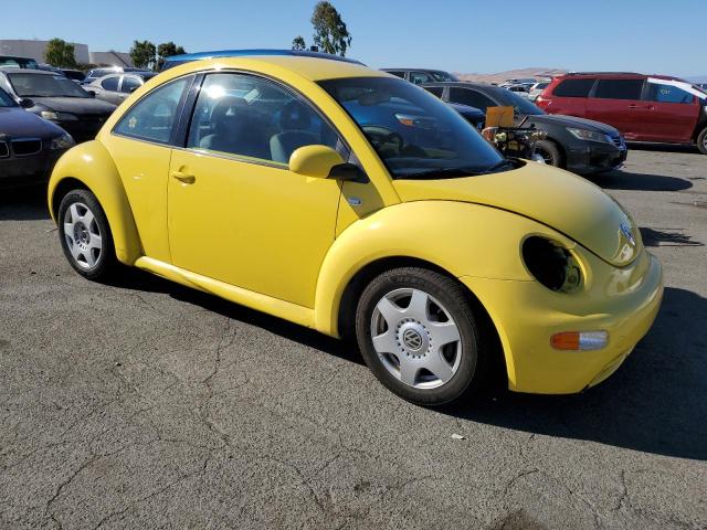 3VWBK21C22M441097 - 2002 VOLKSWAGEN NEW BEETLE GL 黄色 照片 4