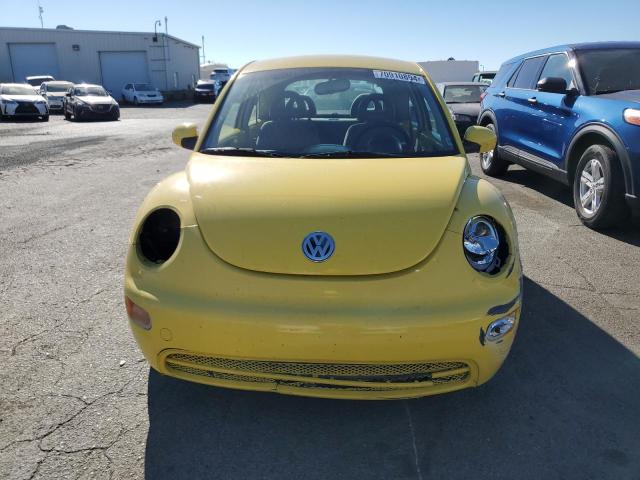 3VWBK21C22M441097 - 2002 VOLKSWAGEN NEW BEETLE GL YELLOW photo 5