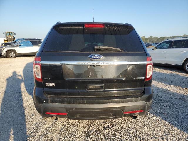 1FM5K7D83DGA79374 - 2013 FORD EXPLORER XLT BLACK photo 6