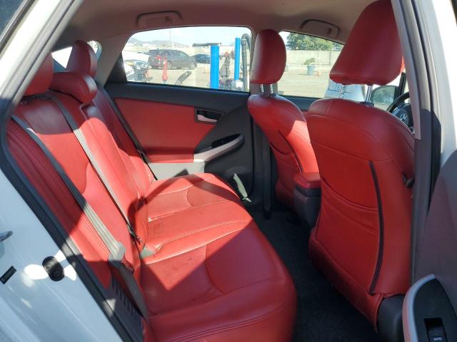 JTDKN3DUXB0252592 - 2011 TOYOTA PRIUS 白色 照片 10