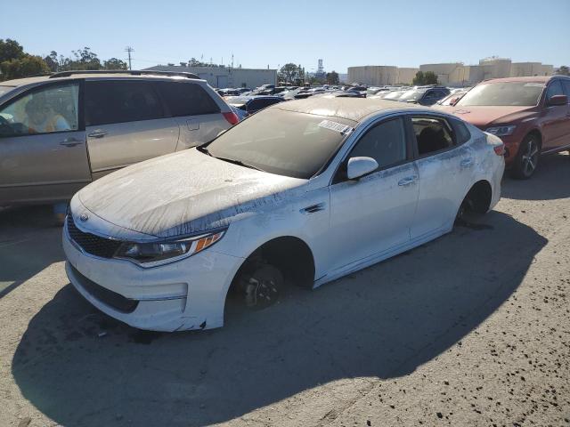 5XXGT4L32GG047445 - 2016 KIA OPTIMA LX WHITE photo 1