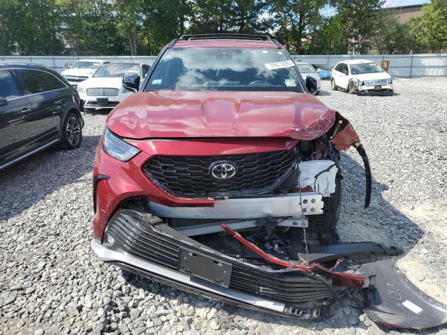 5TDKDRBH0PS008465 - 2023 TOYOTA HIGHLANDER L RED photo 5