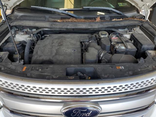 1FM5K8D88DGA27020 - 2013 FORD EXPLORER XLT Biały zdjęcie 11