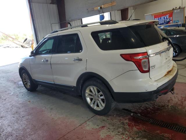 1FM5K8D88DGA27020 - 2013 FORD EXPLORER XLT Biały zdjęcie 2