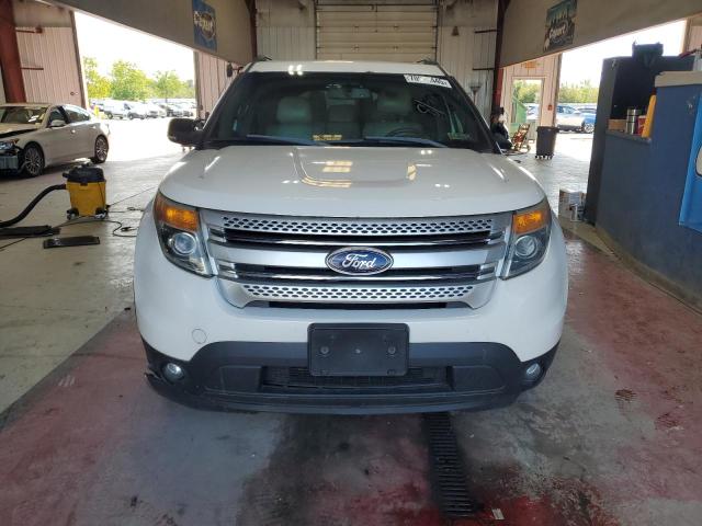 1FM5K8D88DGA27020 - 2013 FORD EXPLORER XLT Biały zdjęcie 5