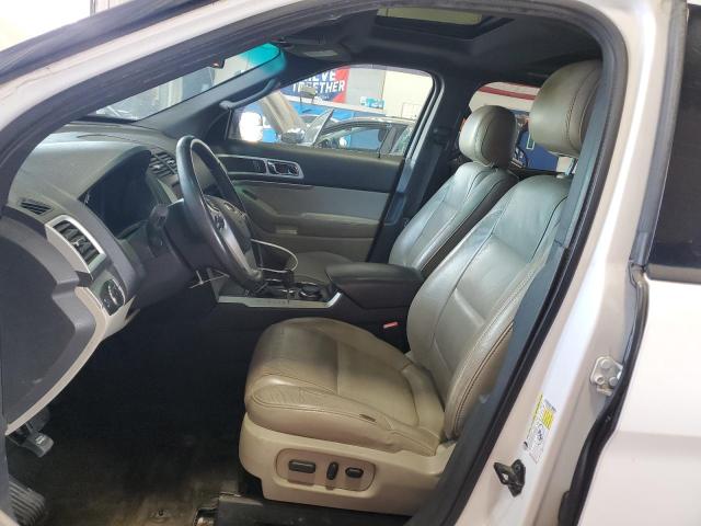 1FM5K8D88DGA27020 - 2013 FORD EXPLORER XLT Biały zdjęcie 7