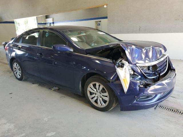 5NPEB4ACXCH314830 - 2012 HYUNDAI SONATA GLS BLUE photo 4