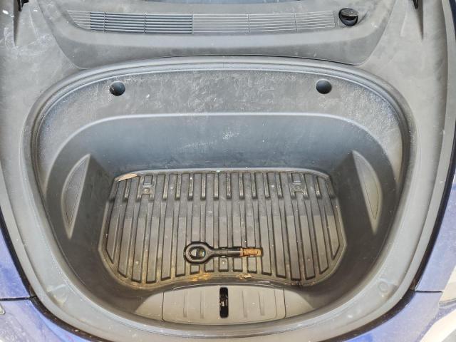 5YJ3E1EA3NF370843 - 2022 TESLA MODEL 3 BLUE photo 11