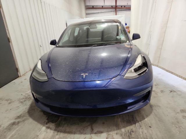 5YJ3E1EA3NF370843 - 2022 TESLA MODEL 3 BLUE photo 5