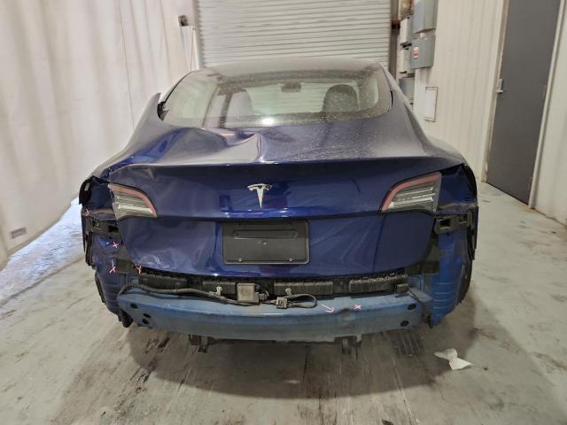 5YJ3E1EA3NF370843 - 2022 TESLA MODEL 3 BLUE photo 6