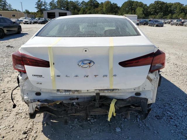 5NPD74LF6KH438919 - 2019 HYUNDAI ELANTRA SE WHITE photo 6