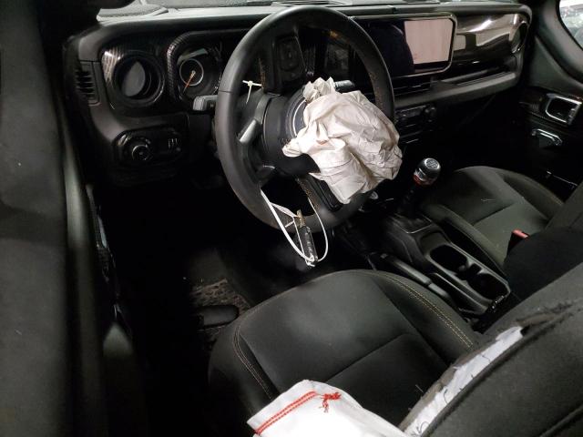 1C4PJXAG5RW155654 - 2024 JEEP WRANGLER SPORT BLACK photo 8