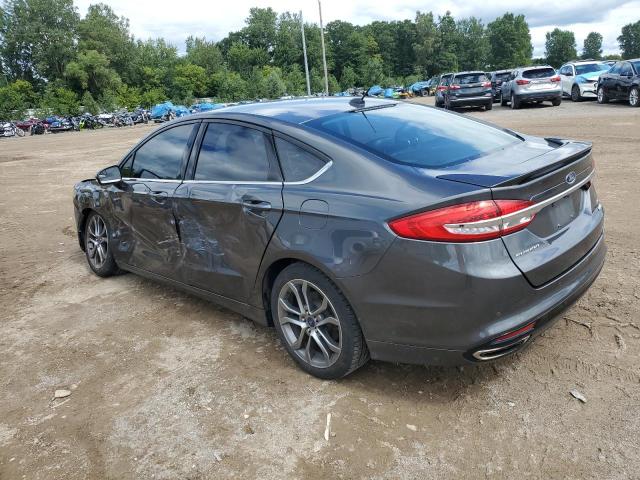 3FA6P0H9XHR334823 - 2017 FORD FUSION SE CHARCOAL photo 2