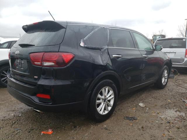 5XYPG4A32KG584960 - 2019 KIA SORENTO L BLACK photo 3