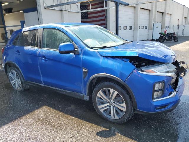JA4AR3AU3LU015922 - 2020 MITSUBISHI OUTLANDER ES BLUE photo 4