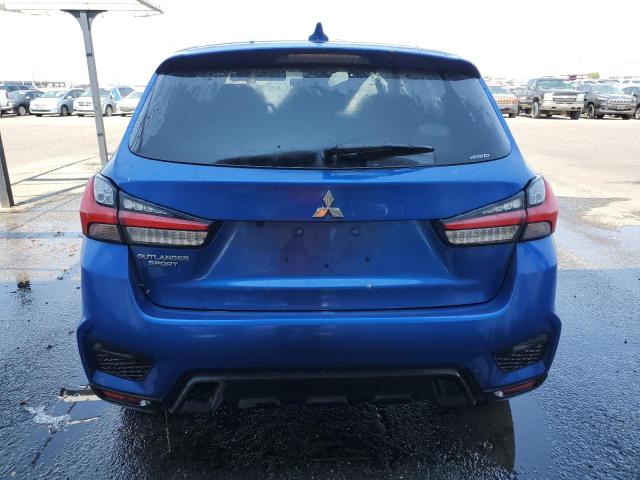 JA4AR3AU3LU015922 - 2020 MITSUBISHI OUTLANDER ES BLUE photo 6