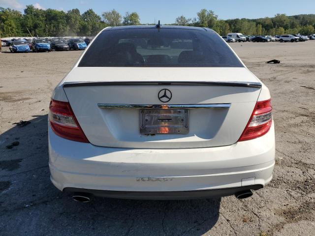 WDDGF8BB1AF475087 - 2010 MERCEDES-BENZ C 300 4MATIC WHITE photo 6
