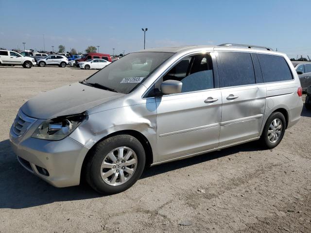 5FNRL38908B112846 - 2008 HONDA ODYSSEY TOURING SILVER photo 1