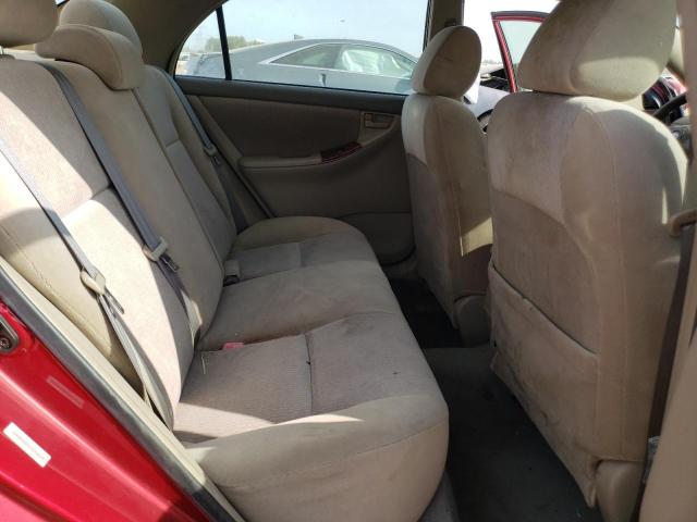 1NXBR30E56Z694872 - 2006 TOYOTA COROLLA CE RED photo 10