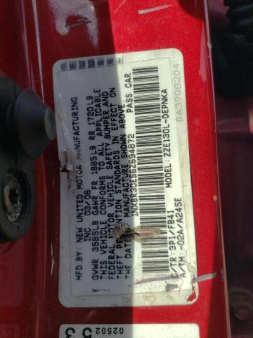 1NXBR30E56Z694872 - 2006 TOYOTA COROLLA CE RED photo 13