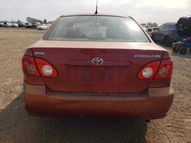 1NXBR30E56Z694872 - 2006 TOYOTA COROLLA CE RED photo 6