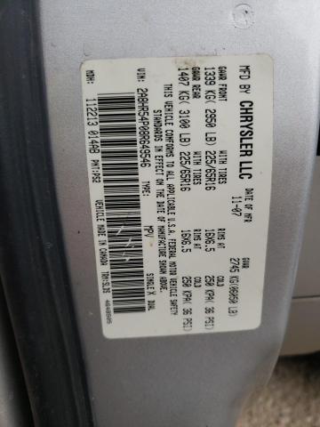 2A8HR54P08R649546 - 2008 CHRYSLER TOWN & COU TOURING 银色 照片 13