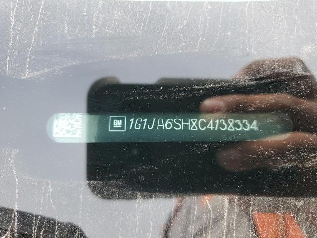 1G1JA6SH8C4138334 - 2012 CHEVROLET SONIC LS 白色 照片 12