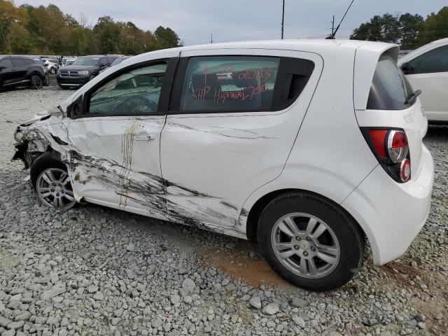 1G1JA6SH8C4138334 - 2012 CHEVROLET SONIC LS WHITE photo 2