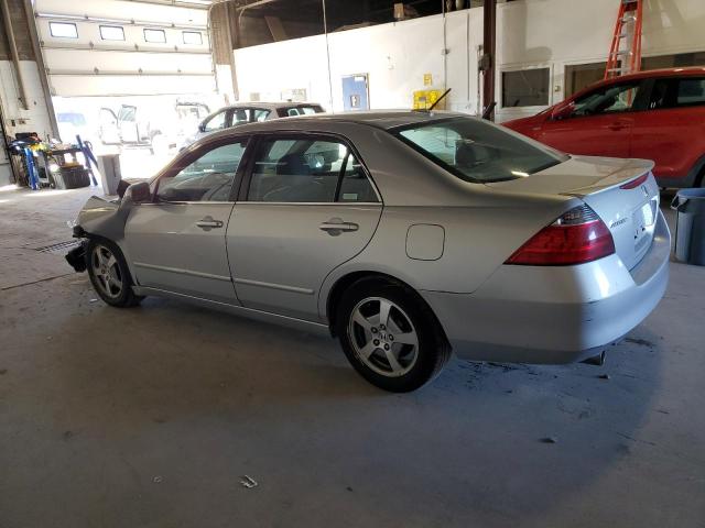 JHMCN365X6C002671 - 2006 HONDA ACCORD HYBRID SILVER photo 2