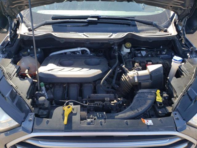 MAJ6S3GL6KC269679 - 2019 FORD ECOSPORT SE GRAY photo 11