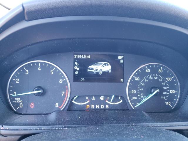 MAJ6S3GL6KC269679 - 2019 FORD ECOSPORT SE GRAY photo 9
