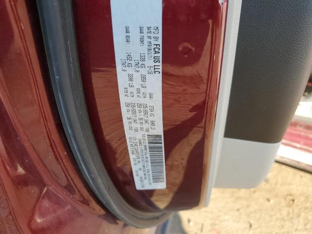 2C4RC1DGXHR521479 - 2017 CHRYSLER PACIFICA TOURING MAROON photo 14