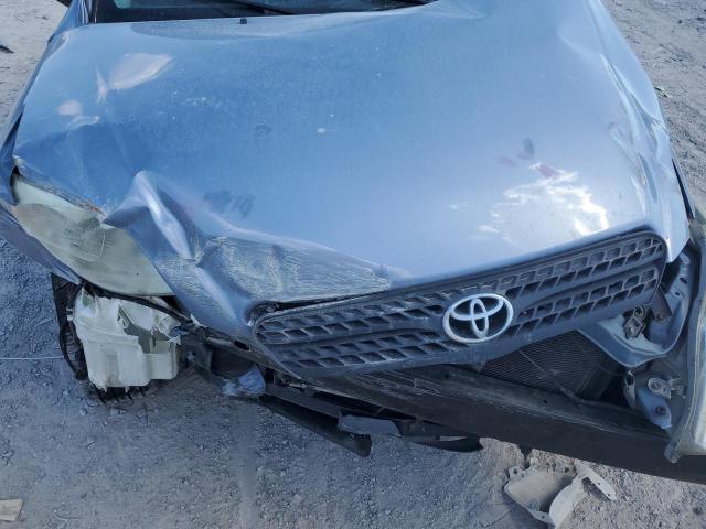 2T1KR32E35C481304 - 2005 TOYOTA COROLLA MATRIX XR BLUE photo 12