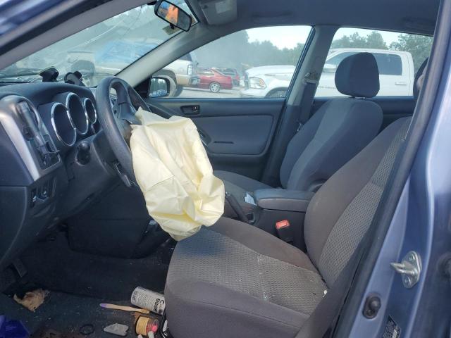 2T1KR32E35C481304 - 2005 TOYOTA COROLLA MATRIX XR BLUE photo 7