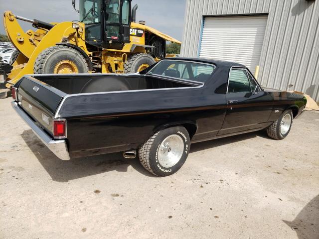 136801K148279 - 1971 CHEVROLET EL CAMINO BLACK photo 3