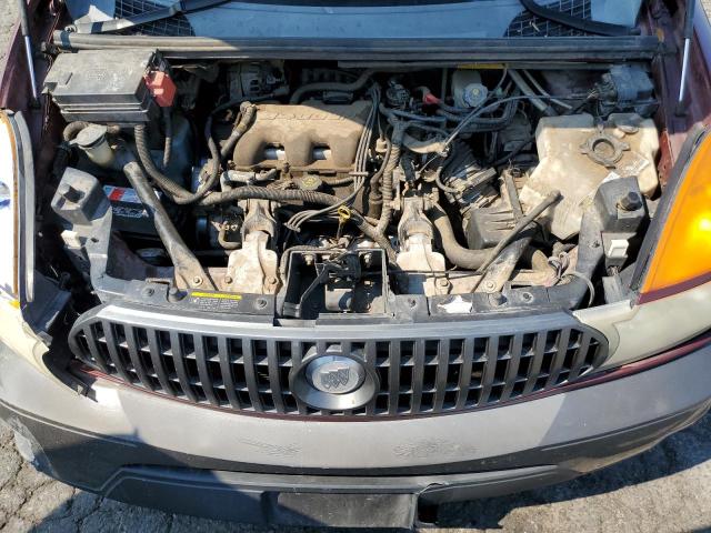 3G5DA03E52S500146 - 2002 BUICK RENDEZVOUS CX BURGUNDY photo 11