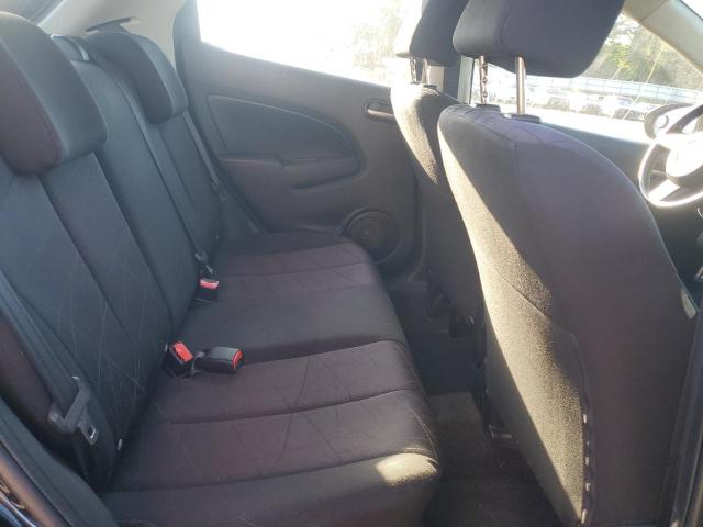 JM1DE1HZ5B0129348 - 2011 MAZDA MAZDA2 BLACK photo 10