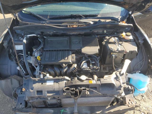 JM1DE1HZ5B0129348 - 2011 MAZDA MAZDA2 BLACK photo 11