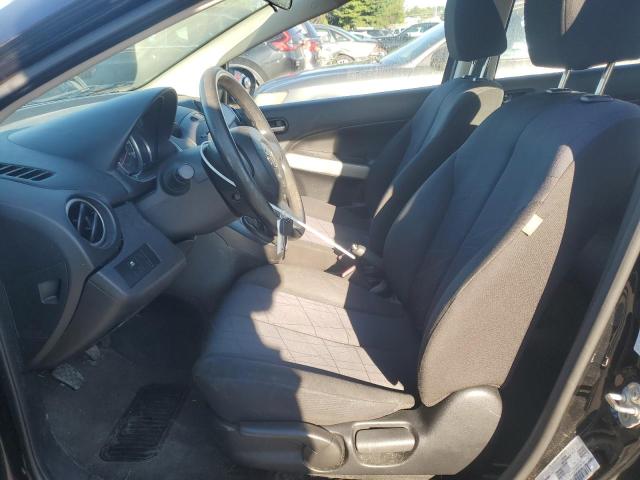 JM1DE1HZ5B0129348 - 2011 MAZDA MAZDA2 BLACK photo 7