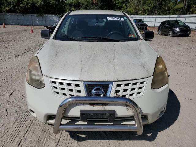 JN8AS5MV9AW600701 - 2010 NISSAN ROGUE S WHITE photo 5