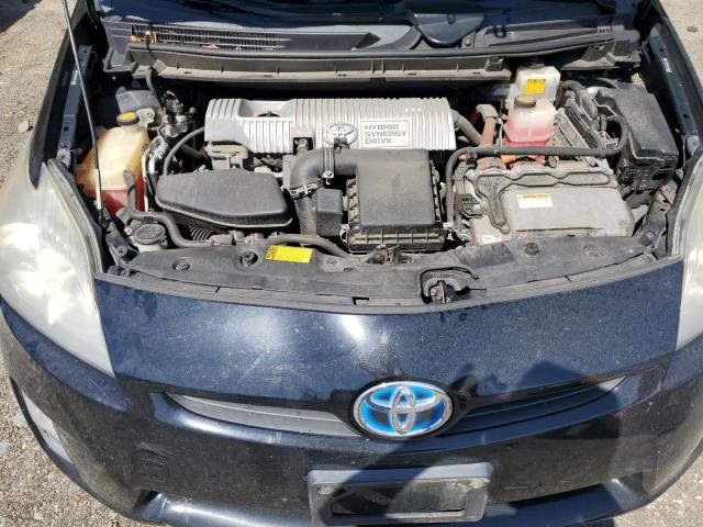 JTDKN3DUXB5298880 - 2011 TOYOTA PRIUS შავი ფოტო 11