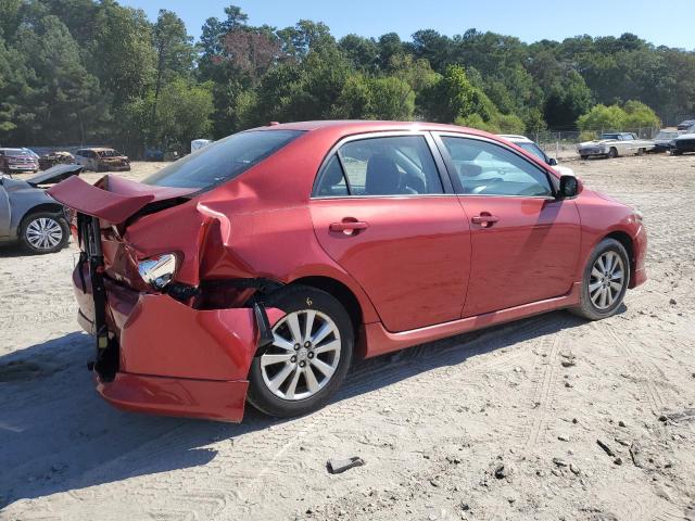 2T1BU40E69C177266 - 2009 TOYOTA COROLLA BASE RED photo 3